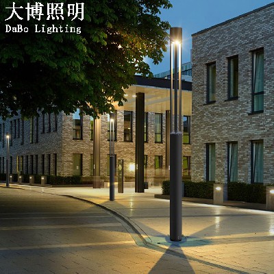 led景觀燈鋁制圓柱現代庭院燈特色光影效果小區(qū)廣場園林廠家批發(fā)